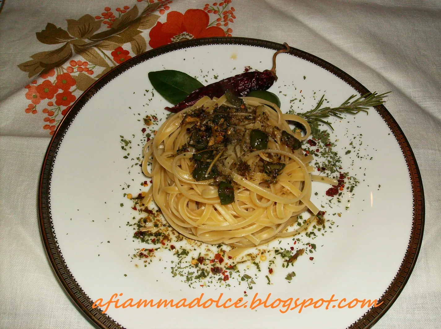 Bavette in verde