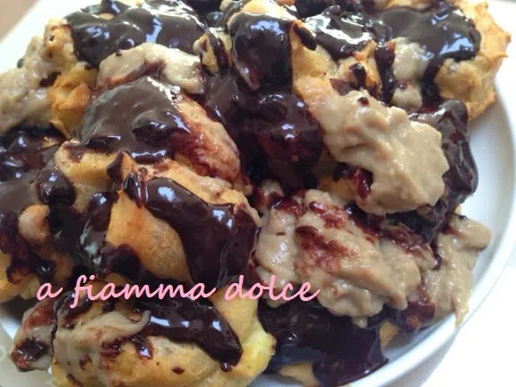Profiteroles al caffè