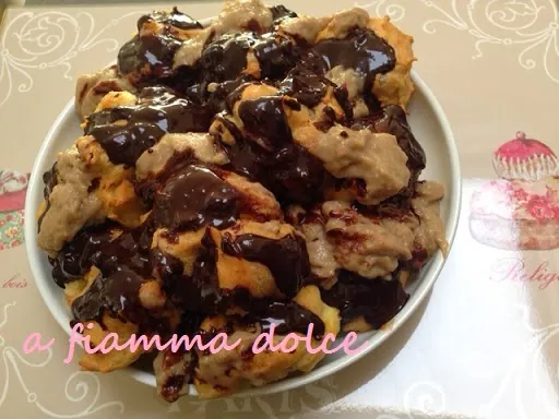 Profiteroles al caffè