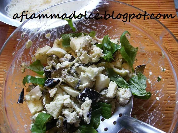 Timballini mediterranei in verde