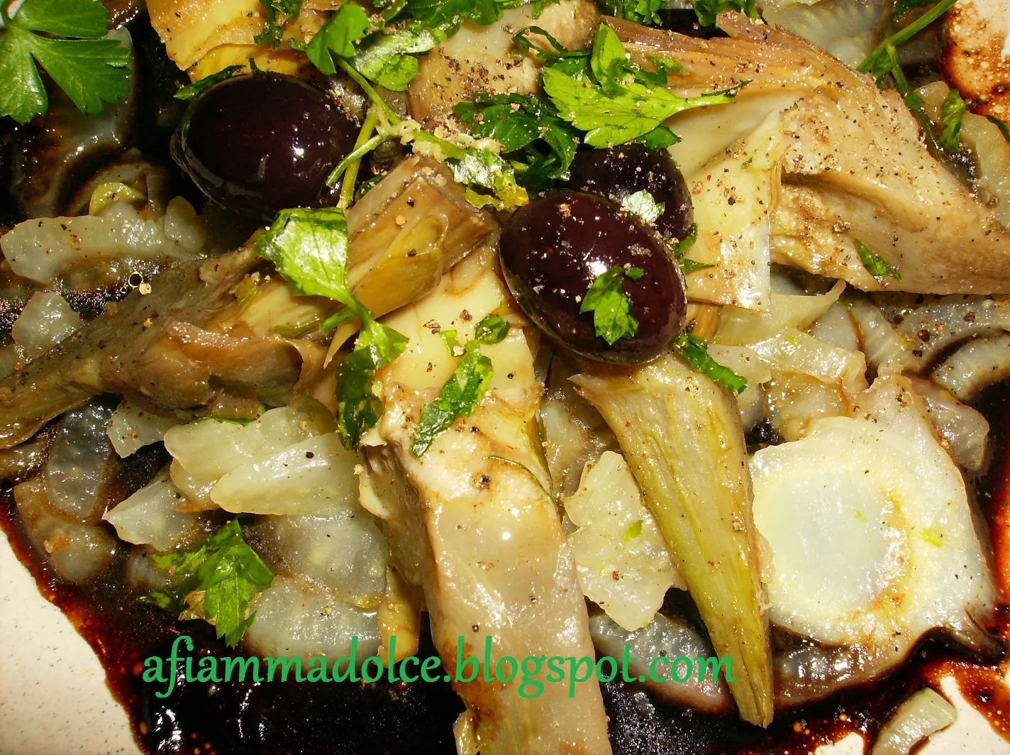 Carciofi in agrodolce