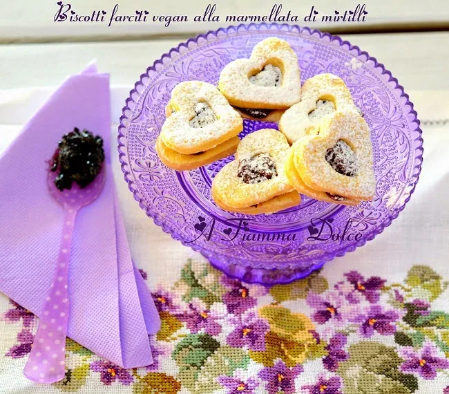 Biscotti farciti vegan