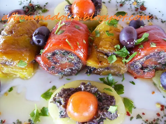 Involtini appetitosi ai peperoni