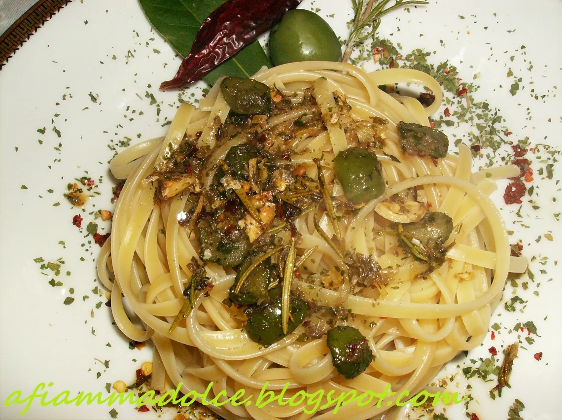Bavette in verde