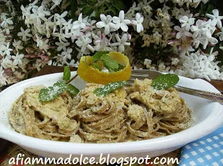 Taglierini al farro con crema delicata al tonno