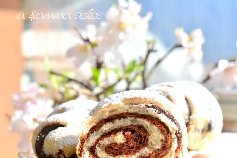 Brioche bicolore vegan
