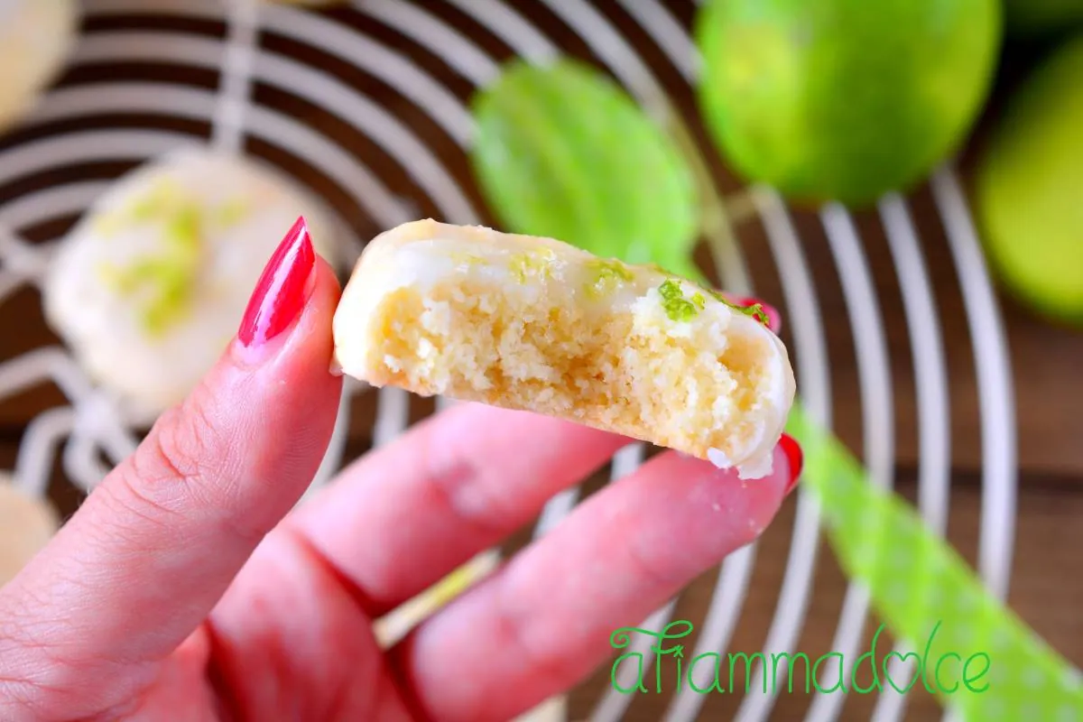 Biscotti al lime vegan