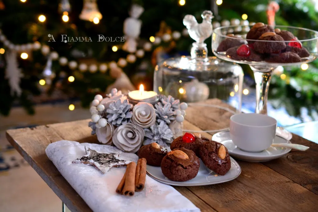Biscotti cacao e mandorle facili e veloci
